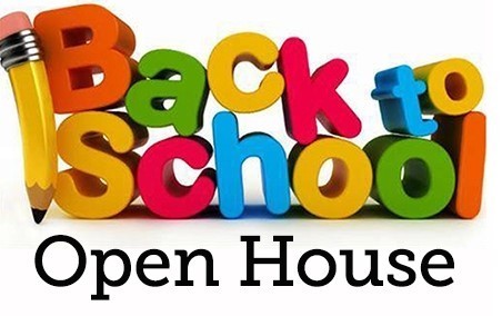Open House Sept. 7th from  5-7pm
