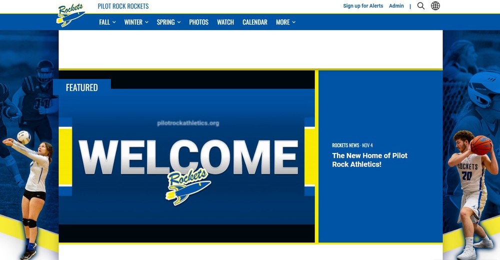 New Athletic Website